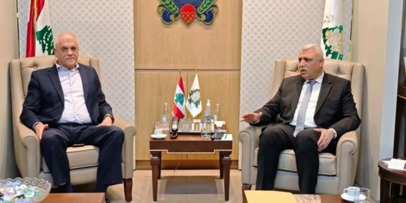 وفد من بلدية عين إبل يبحث شؤون الأهالي مع المدير العام للأمن العام اللواء حسن شقير