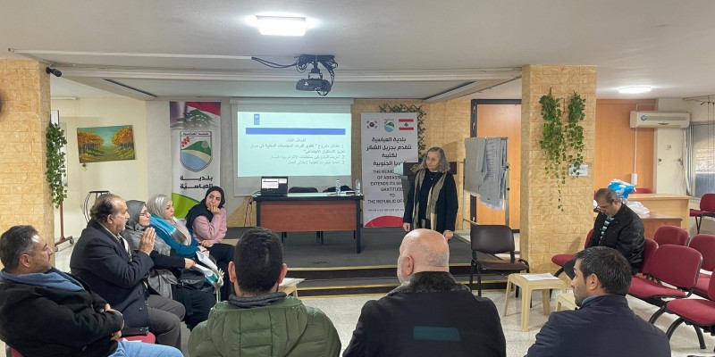 بلدية العباسية تنظم لقاءً مع UNDP لتأهيل اللجنة المجتمعية في البلدة