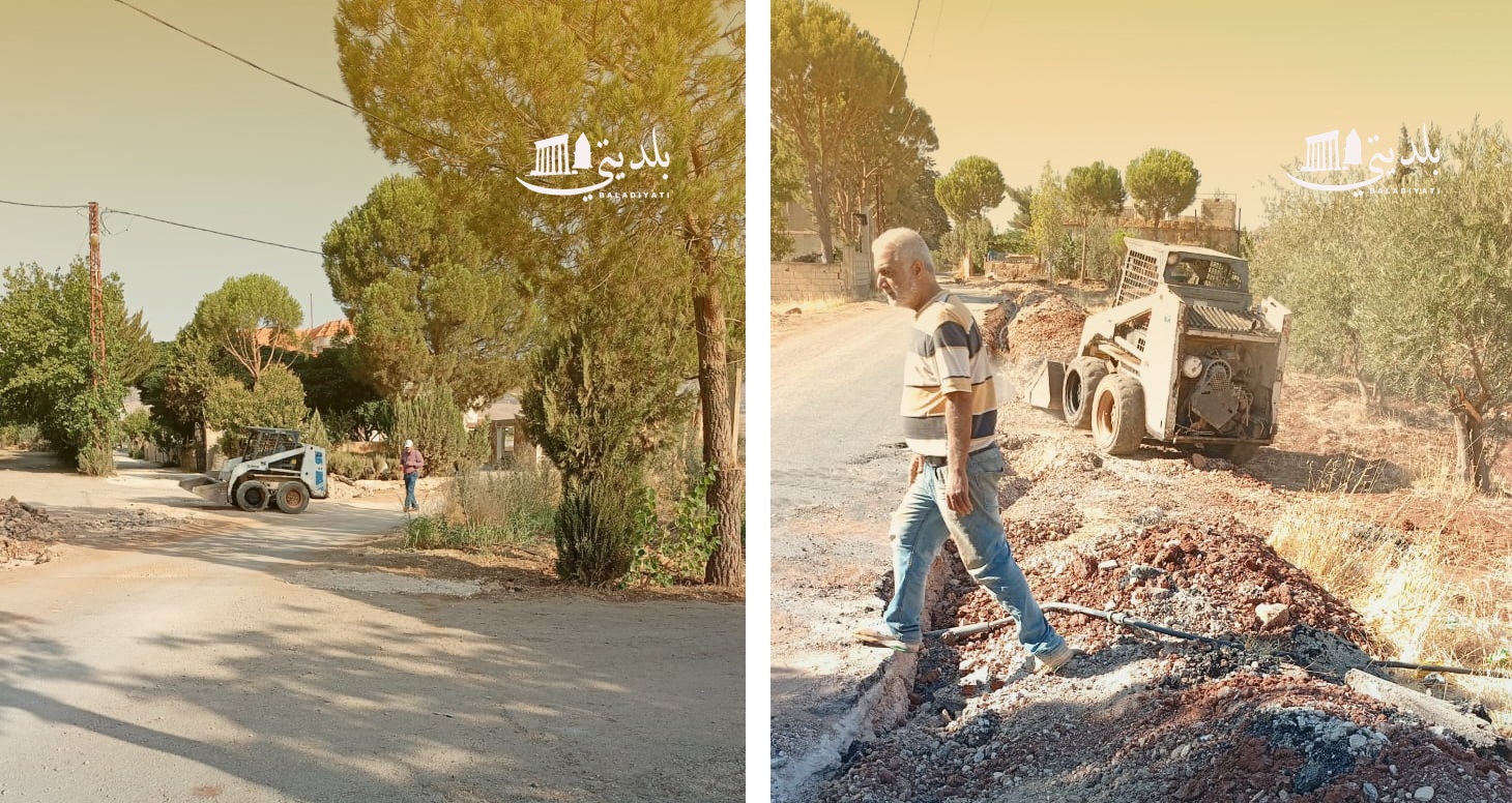 بلدية كفردان تستكمل المرحلة الثانية من مشروع تمديد أنابيب مياه الشفة