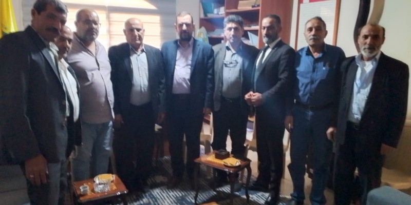 رابطة مخاتير شرقي بعلبك تزور مسؤول العمل البلدي في منطقة البقاع