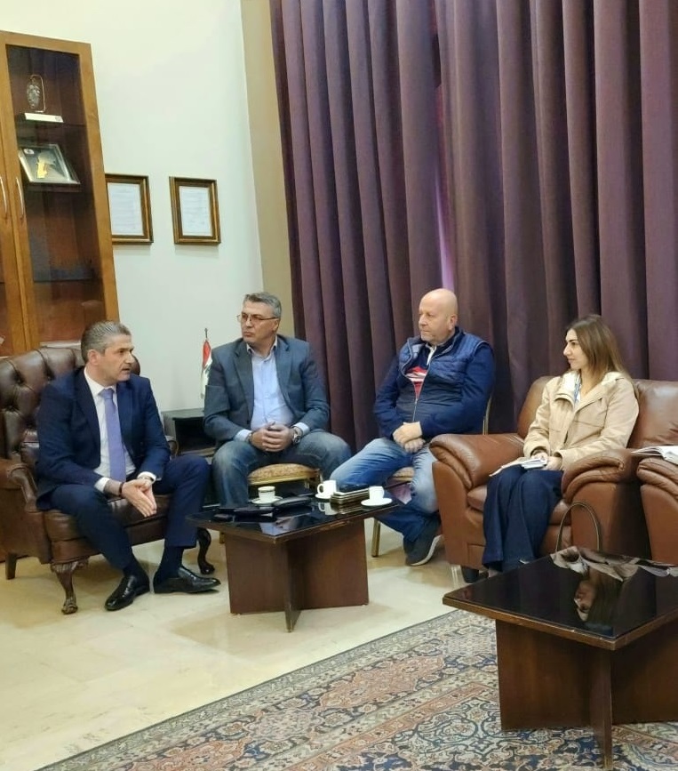 اجتماع تنسيقي بين محافظ البقاع وممثلين عن منظمات دولية وجمعيات
