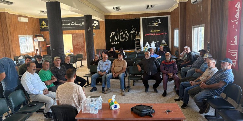 ندوة إرشادية حول الزراعات الشتوية في برعشيت