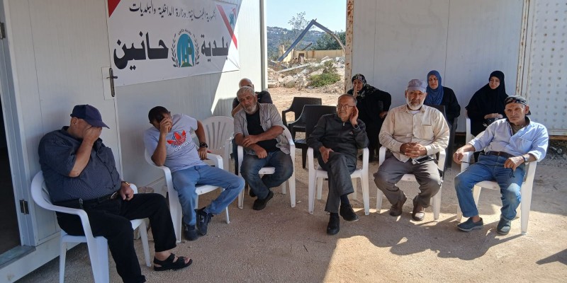 ندوة زراعية في حانين حول الزراعات الشتوية وتوزيع شتول على المزارعين